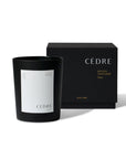 Bougie Parfumée Cèdre with a package