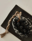 bar soap made of palo santo and charcoal