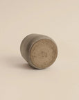 bottom view of sand ceramic smudging incense cup