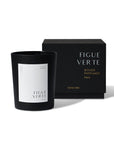 Bougie Parfumée Figue Verte with a package
