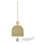 suncatcher made with brass and crystal