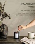 fragrance notes for figue verte scented candle