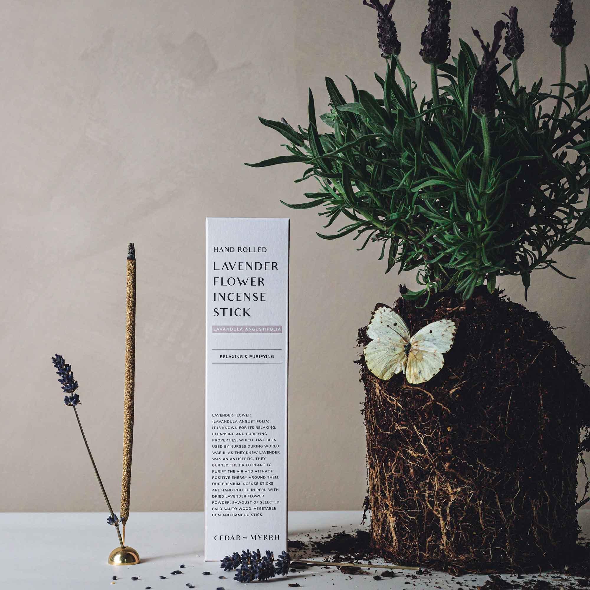 Hand-Rolled Incense Sticks Lavender