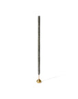 copal incense with an incense holder with a brass and medium waterdrop shape