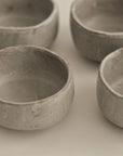 handcrafted ceramic bowls in sand finish, ideal for preparing and serving matcha
