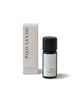 palo santo essential oil with the package