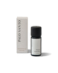 palo santo essential oil with the package