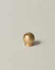 sphere shaped incense holder made of brass