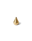 tall water drop brass incense holder