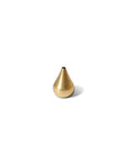 tall water drop brass incense holder