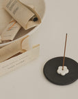unpacking and setting up white sage Japanese incense stick, ready to enhance your ritual or meditation