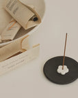 unpacking and setting up white sage Japanese incense stick, ready to enhance your ritual or meditation