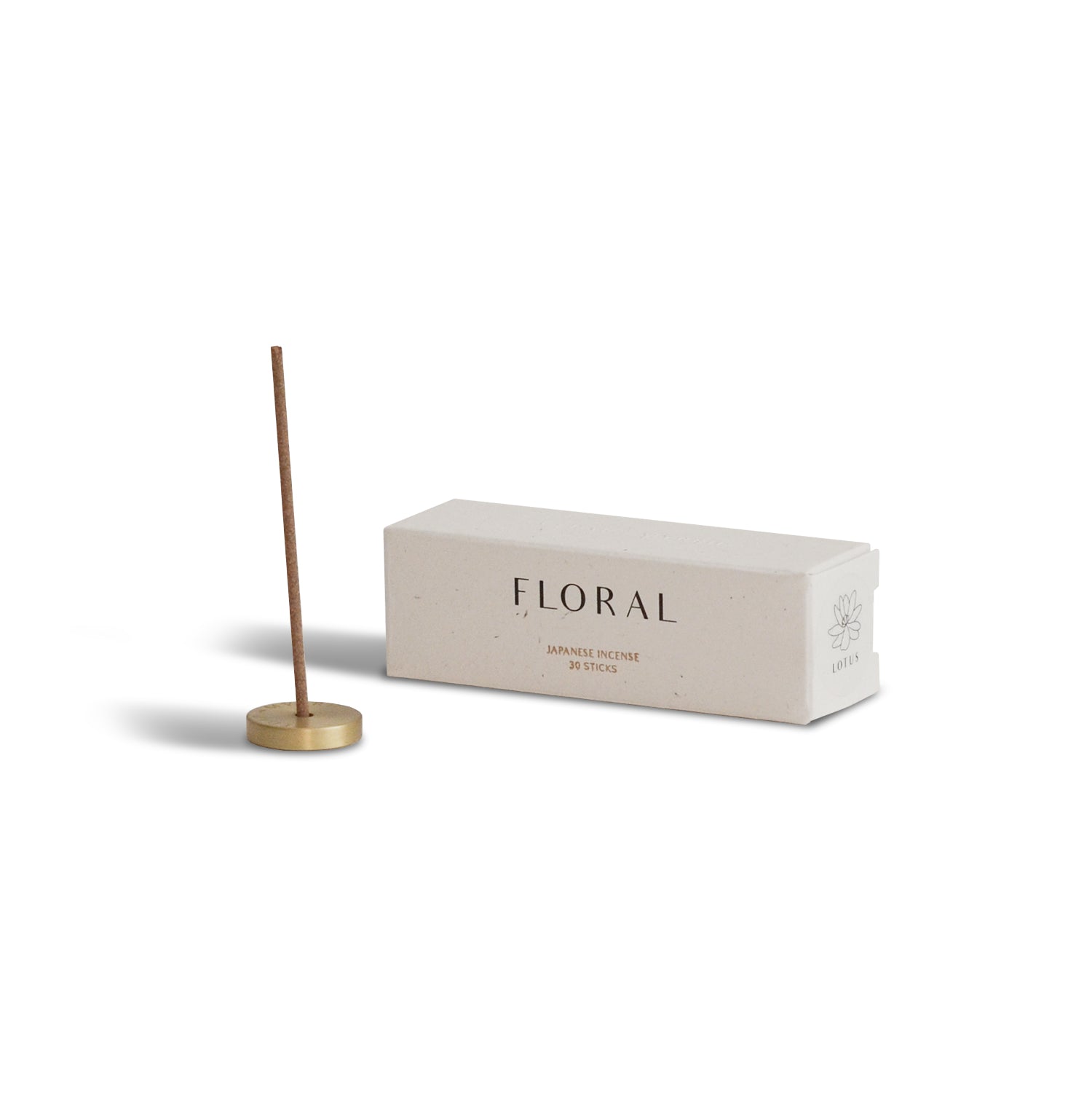 Lotus Japanese Incense Set | 30 sticks