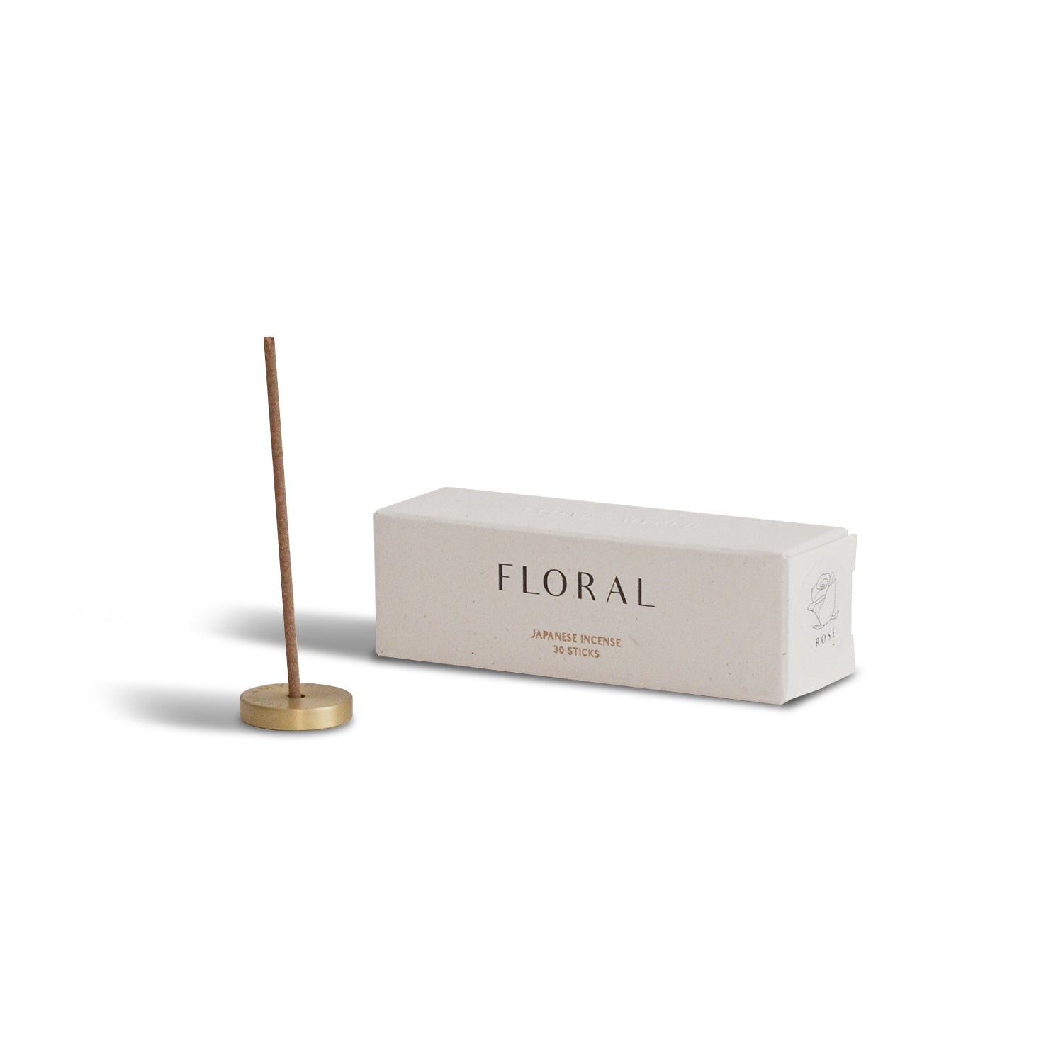 Rose Japanese Incense Set | 30 sticks