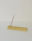 Minimal Linear Brass Incense Holder