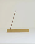 Minimal Linear Brass Incense Holder