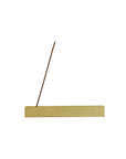Minimal Linear Brass Incense Holder