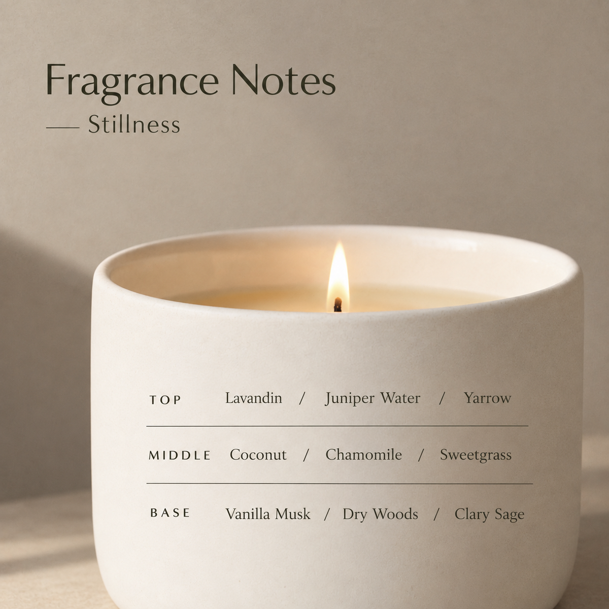 Stillness Wellness Candle