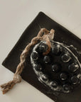 bar soap made of palo santo and charcoal 
