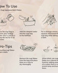 bath instructions and pro-tips for sugi Japanese bath flakes