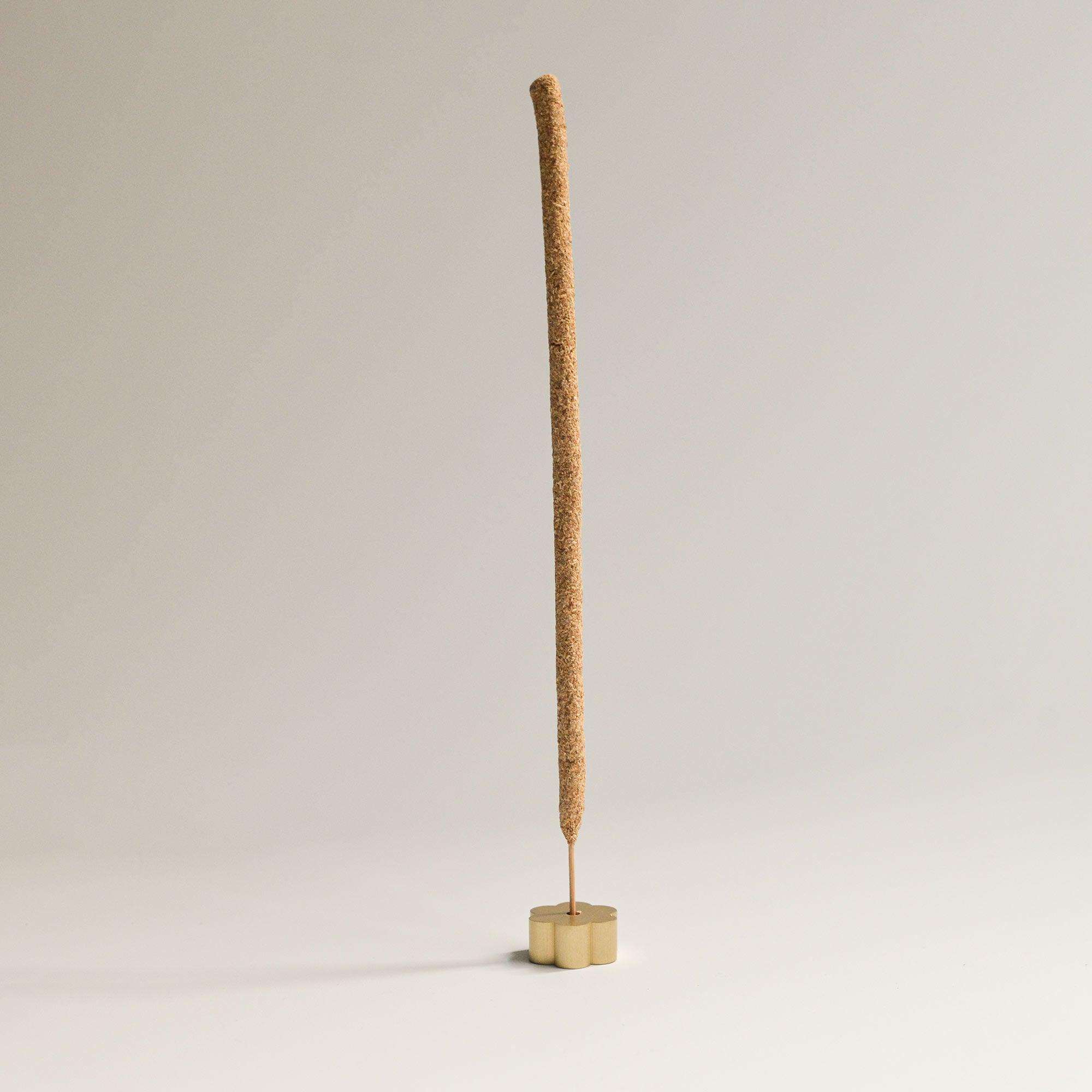 flower shaped incense holder with incense stick
