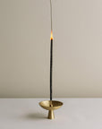 copal incense and incense holder with ash catcher made of brass