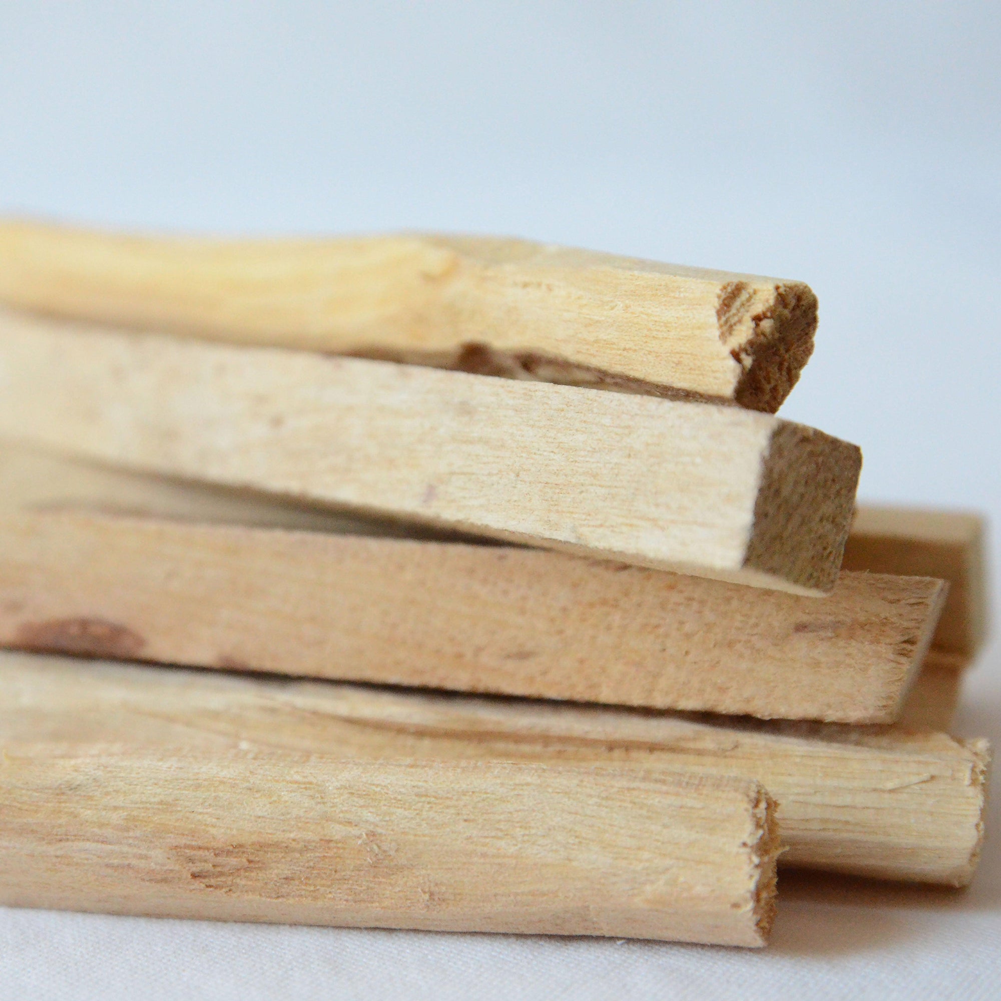 zoom in version; Ecuador palo santo wood sticks bundle.