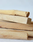 zoom in version; Ecuador palo santo wood sticks bundle.