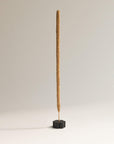 incense stick with flower black coated brass incense holder