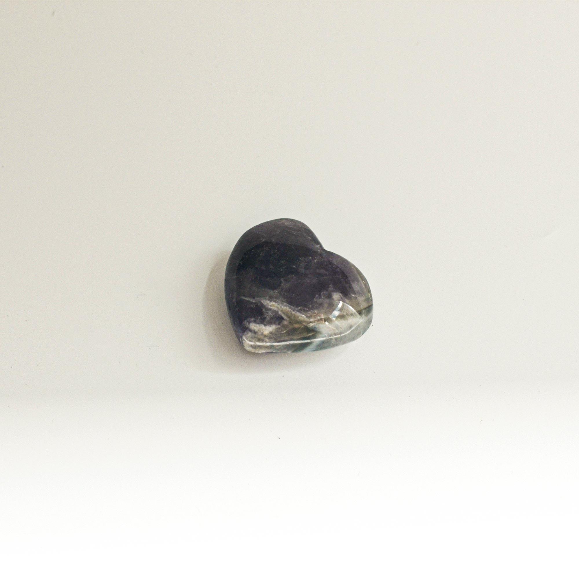 heart shaped phantom quartz crystal