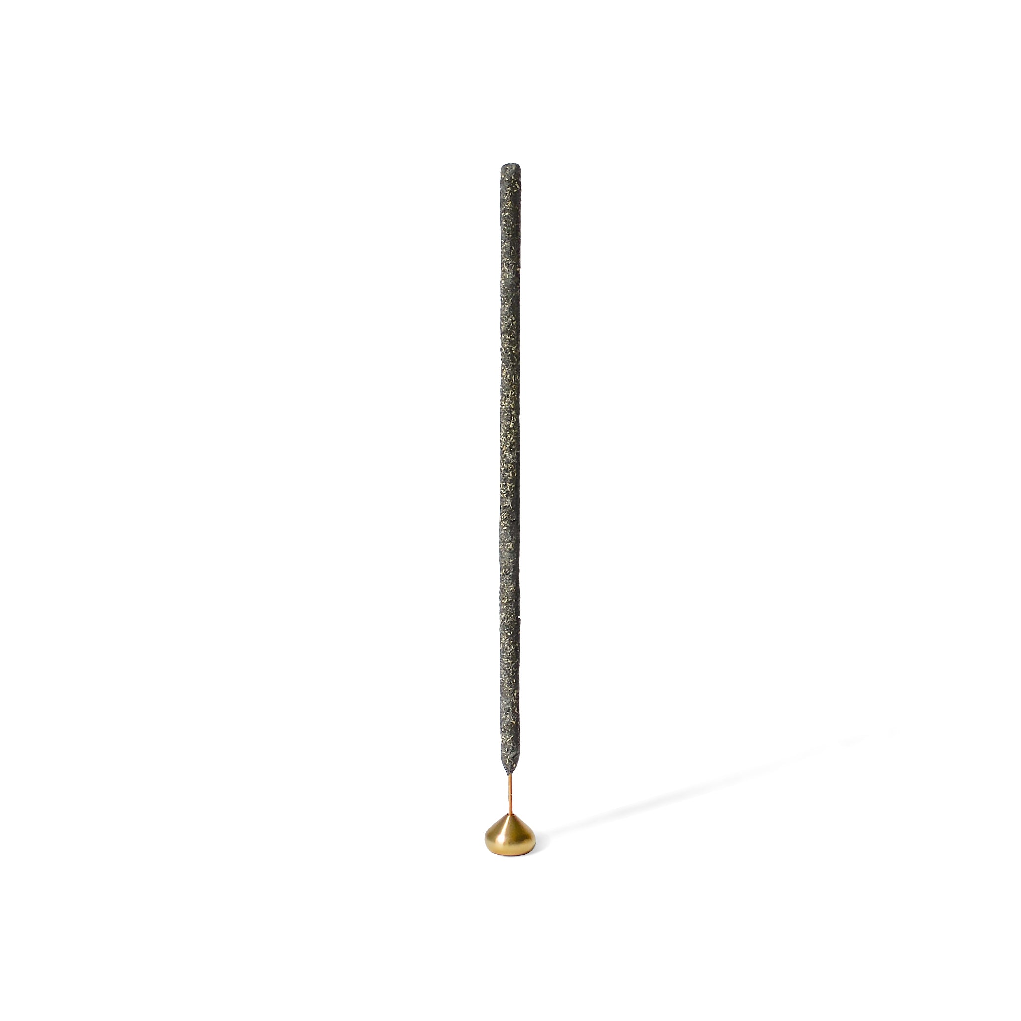 copal incense with an incense holder with a brass and medium waterdrop shape
