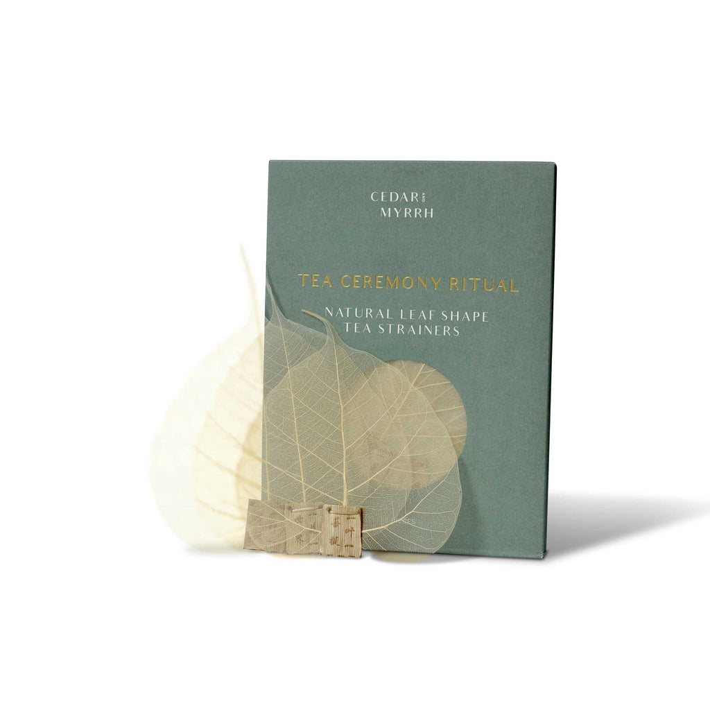 Leaf Shape Tea Strainers for Eco-Friendly Brewing | Cedar and Myrrh