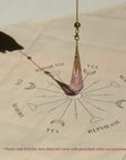 pendulum divination board with pendulum