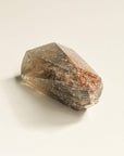 top view of large amethyst phantom quartz crystal