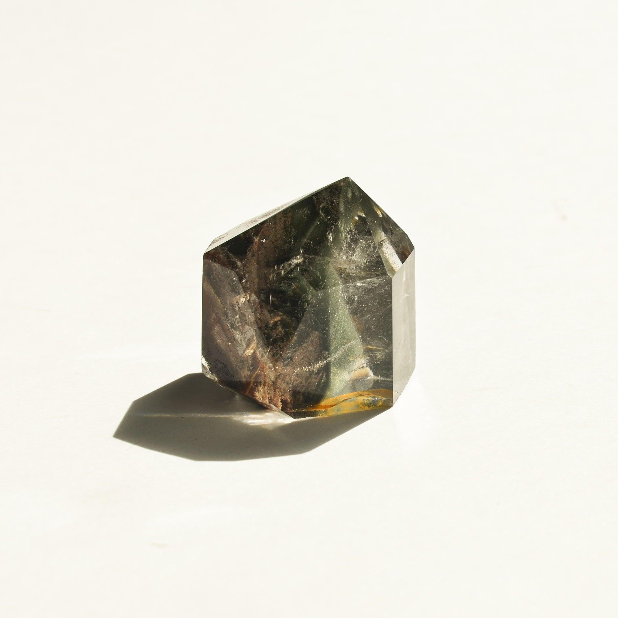 short hematite phantom quartz