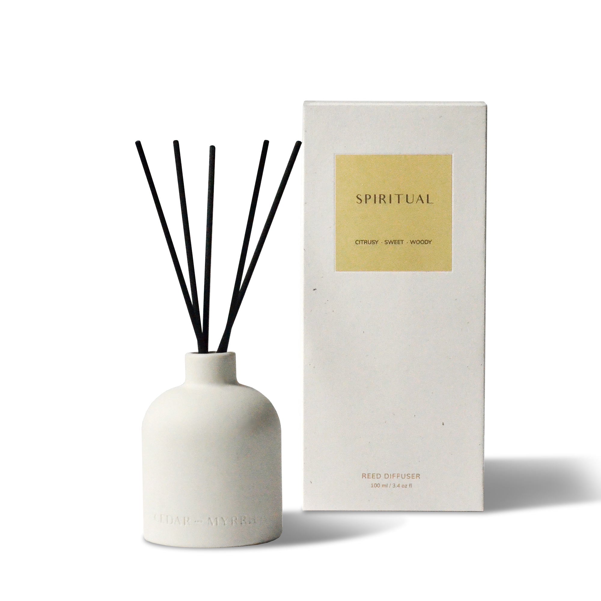 spiritual reed diffuser and the package