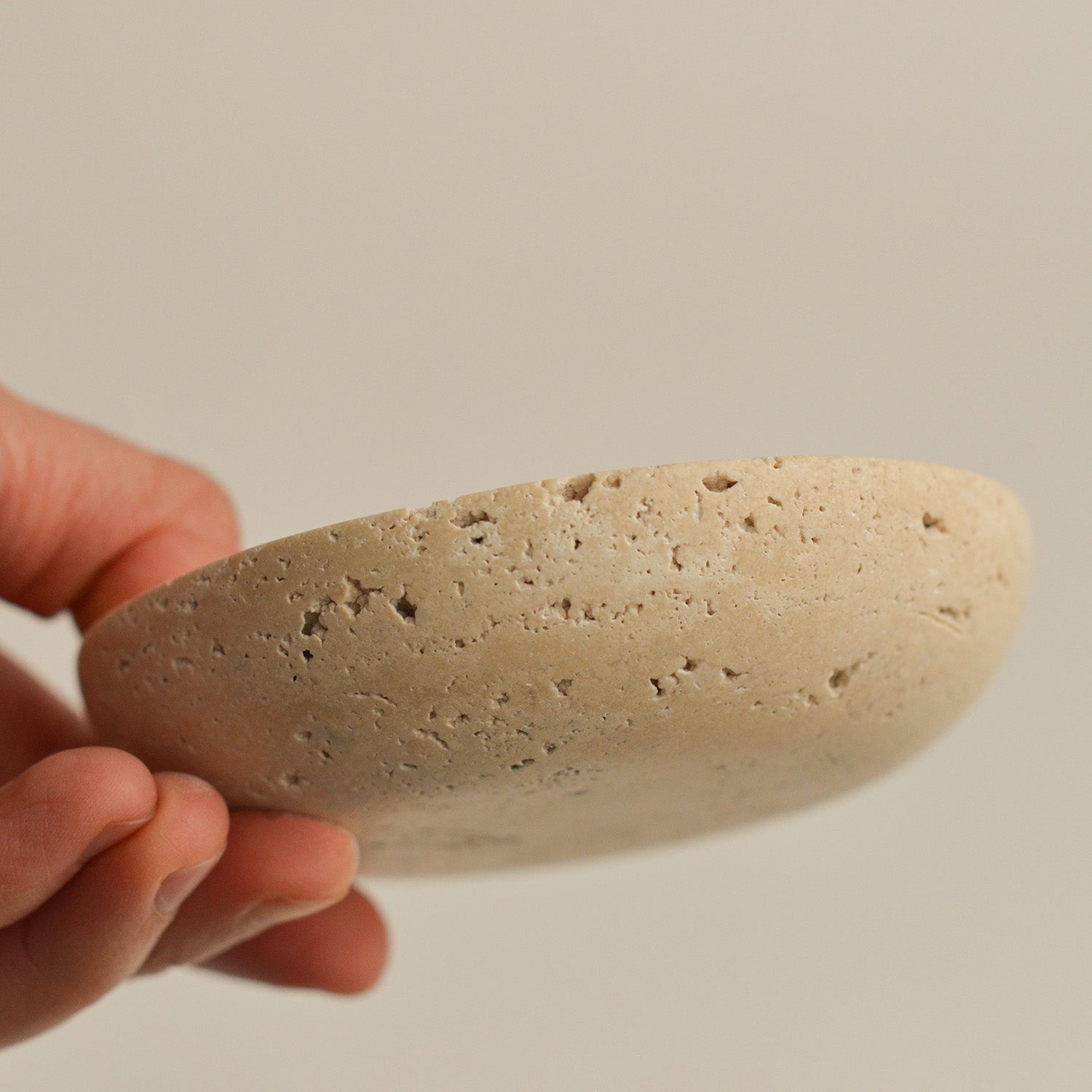 Having the texture of travertine incense holder